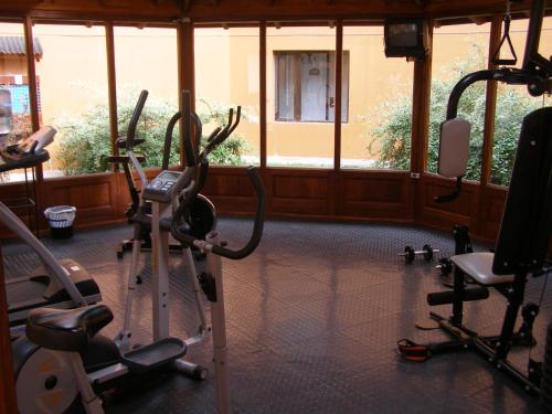 a room that has a lot of equipment in it at Sierra Nevada in El Calafate