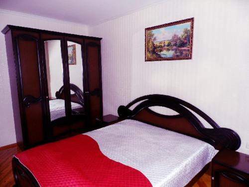 Кровать или кровати в номере Apartment in the Lida