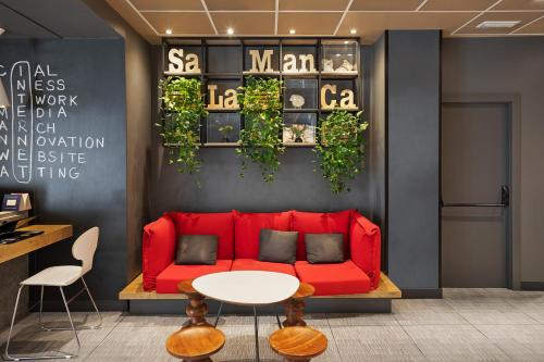 Posezení v ubytování Ibis Salamanca