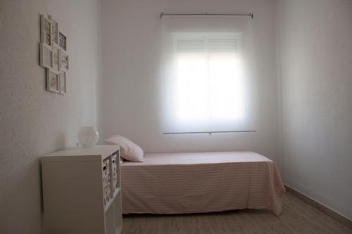 Cama o camas de una habitación en Campanar flat 2