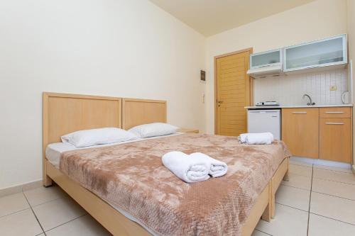 Cama o camas de una habitación en Hermes Hotel