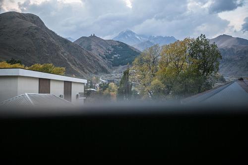 ゲストハウスから撮影された、または一般的な山の景色