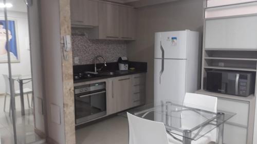 Dapur atau dapur kecil di WEST FLAT MOSSORÓ