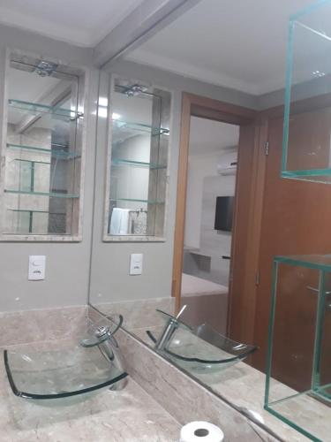 Televisyen dan/atau pusat hiburan di WEST FLAT MOSSORÓ