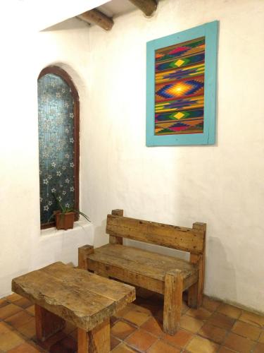 Posezení v ubytování AylluWasi Guesthouse