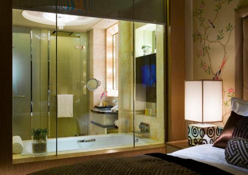 Kylpyhuone majoituspaikassa Wanda Vista Beijing