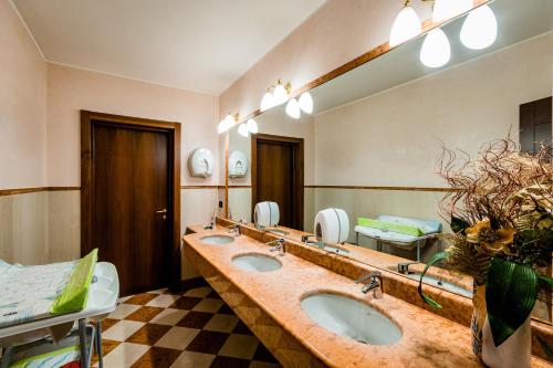 Kúpeľňa v ubytovaní Hotel Lucrezia Borgia