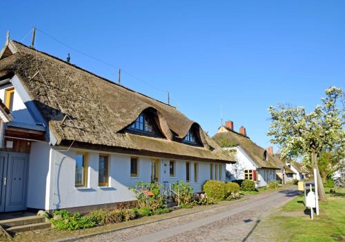 a row of cottages in a village at Ferienwohnungen im Fischerdorf und in Neu Reddevitz