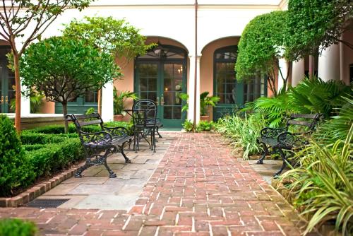 Zahrada ubytování Planters Inn - Charleston