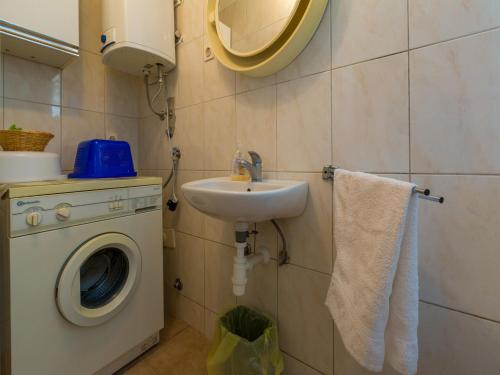 Koupelna v ubytování Apartments STIPE