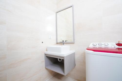 Un baño de Nirvana Villas Puncak