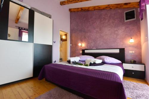 Katil atau katil-katil dalam bilik di Bed and Breakfast Casa Rustica