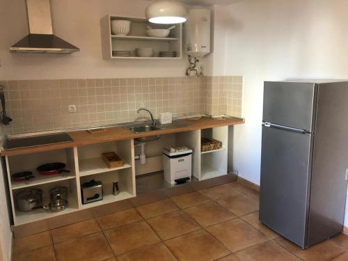 Køkken eller tekøkken på Center Holiday Corralejo