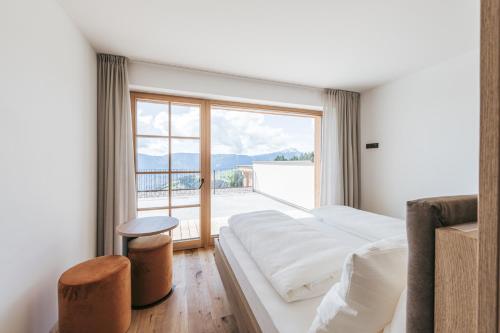 A bed or beds in a room at Lochbauer