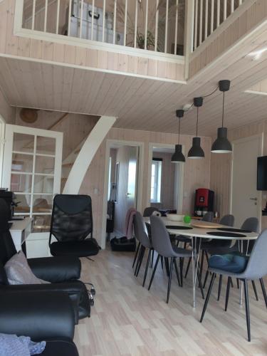 Posezení v ubytování Mersted Holiday House