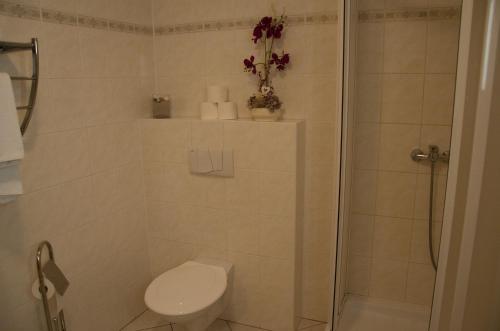 Kylpyhuone majoituspaikassa Penzion Rozálie