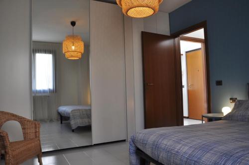 Ένα ή περισσότερα κρεβάτια σε δωμάτιο στο Casa Marisa