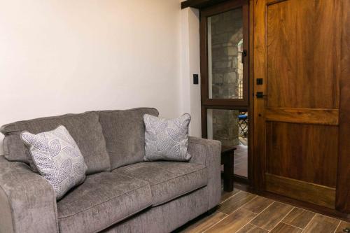 Istumisnurk majutusasutuses Casa Villamil Boutique Hotel