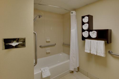 ห้องน้ำของ Holiday Inn Express Winston-Salem, an IHG Hotel