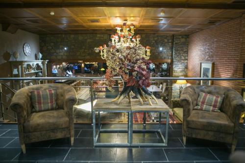 Posezení v ubytování Chalet Sapin Hotel