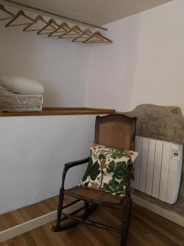 Χώρος καθιστικού στο Refúgio de Calheiros