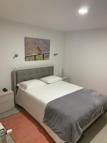 Letto o letti in una camera di Casa do Ribeiro Frio