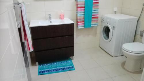 Koupelna v ubytování Lindo Apartamento Villa