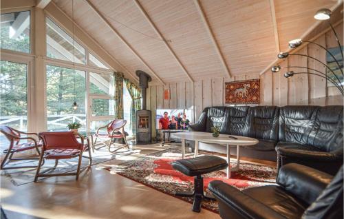 Posezení v ubytování Holiday Home Romo 34 With Hot Tub