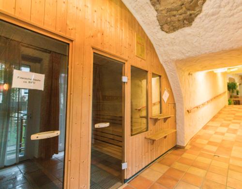Koupelna v ubytování Hotel Wilder Mann