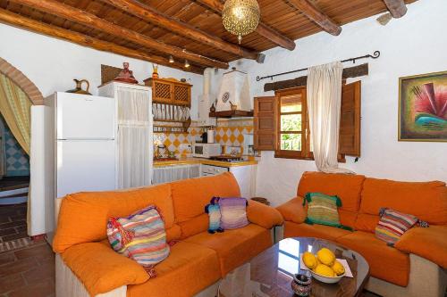 Posezení v ubytování CASA EL CANTÓN