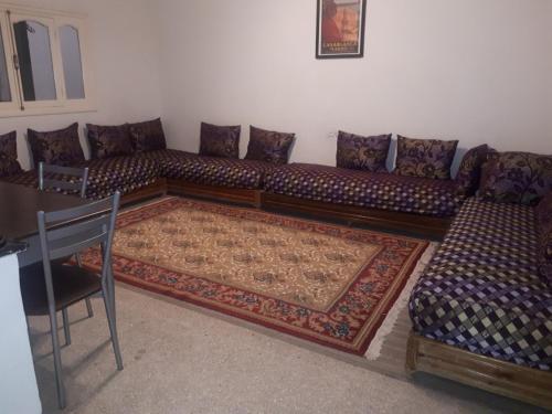 Predel za sedenje v nastanitvi RESIDENCE OUARZAZATE