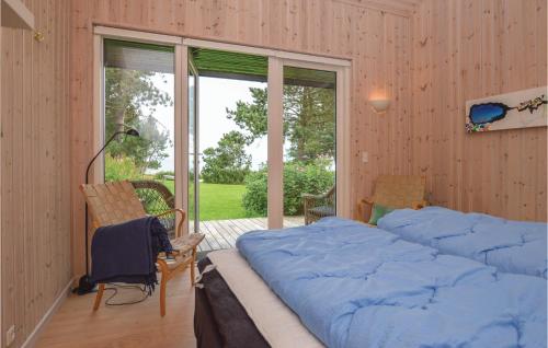 Postel nebo postele na pokoji v ubytování Stunning Home In Kalundborg With Kitchen