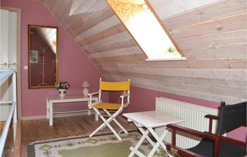  Amazing home in Grenaa with 8 Bedrooms, WiFi and Indoor swimming pool -  Room  picture :   Tea/Coffee maker    Shower    TV                           