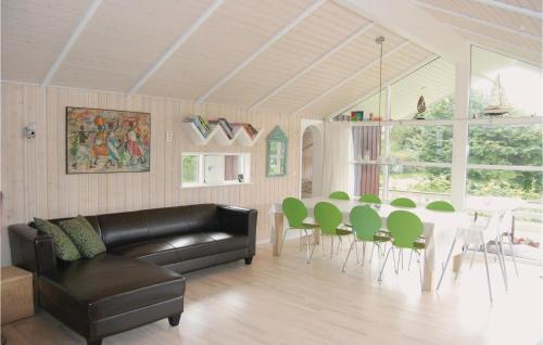 Posezení v ubytování Holiday Home Pælen Stege I