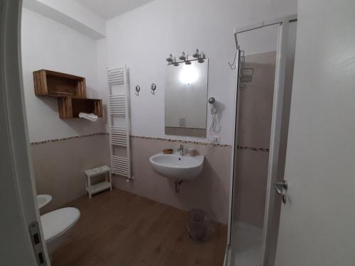 Ванная комната в La Creta b&b
