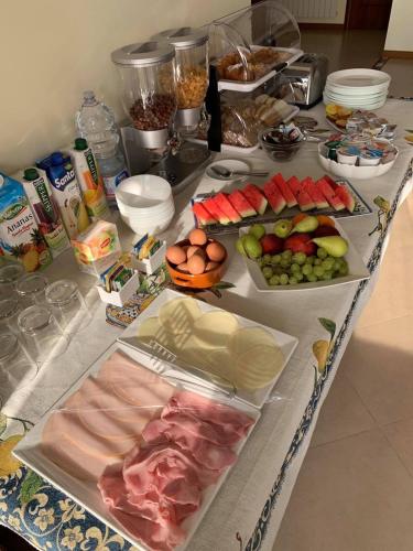 Comida en el bed and breakfast o alrededores