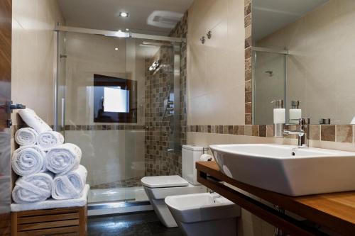 Koupelna v ubytování Eco Hotel Boutique & Spa Capitulo Trece - Adults Only