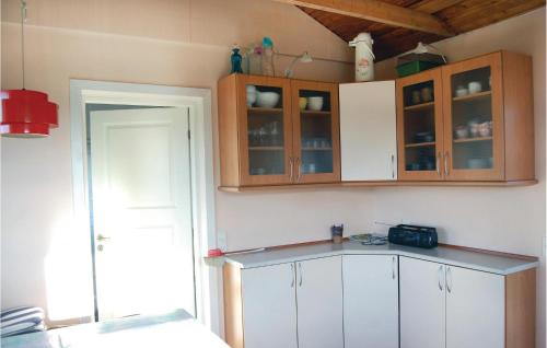 Dapur atau dapur kecil di Holiday Home Løgstør 53