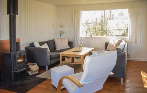 Posezení v ubytování Holiday Home Engsvinget Bogense Iii
