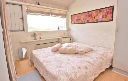 Danland LøjtにあるGolfparkenのベッドルーム1室(枕2つ付)