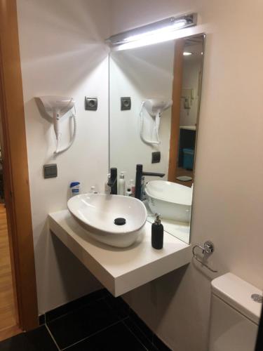 Phòng tắm tại Ílios Soho Apartamentos