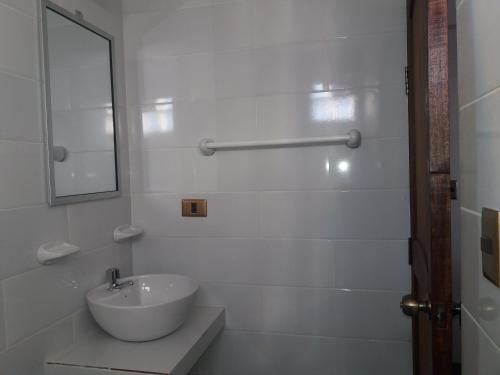 Koupelna v ubytování Hostal Jerian