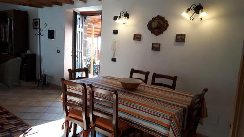 Ruang duduk di Case vacanza Reggimonti Cinque Terre