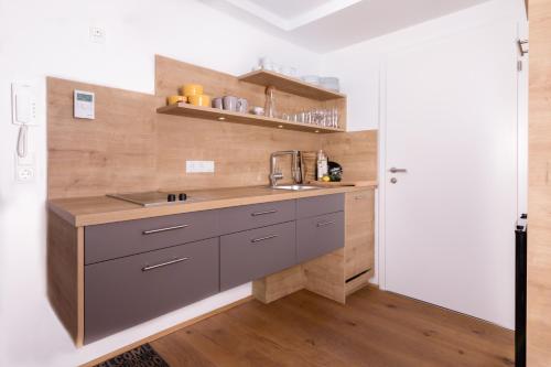 Cuisine ou kitchenette dans l'établissement Apartment Macho