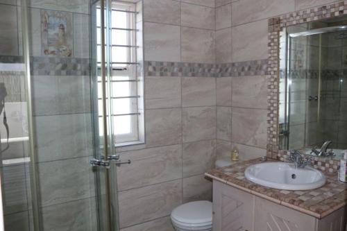 Et badeværelse på Alamapstieks