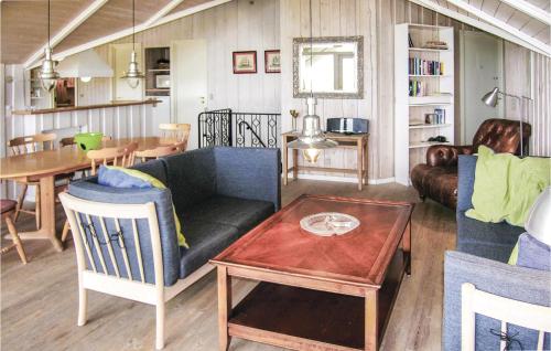 Posezení v ubytování Holiday Home Laxtonvej Humble Denm