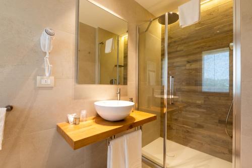 Ванная комната в Relais Althea Azienda Agrituristica