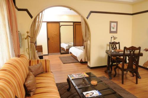 Posezení v ubytování Lytton Hotel