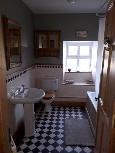 Koupelna v ubytování Wellfield Farmhouse