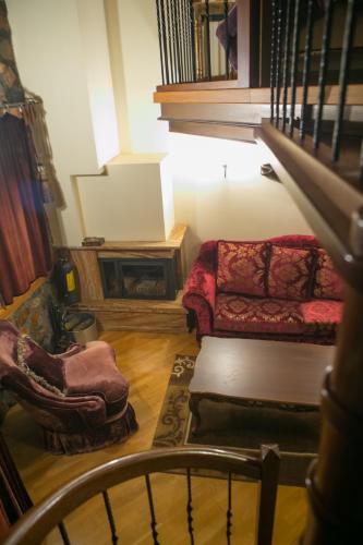 Zona de estar de Montecristo Chalet